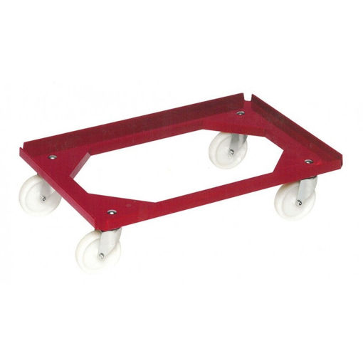 Picture of Base with wheels for plastic trays holder 40x60cm