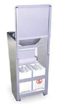 Picture of Portable wash-basin. Made in stainless steel, 450x450x1250mm H