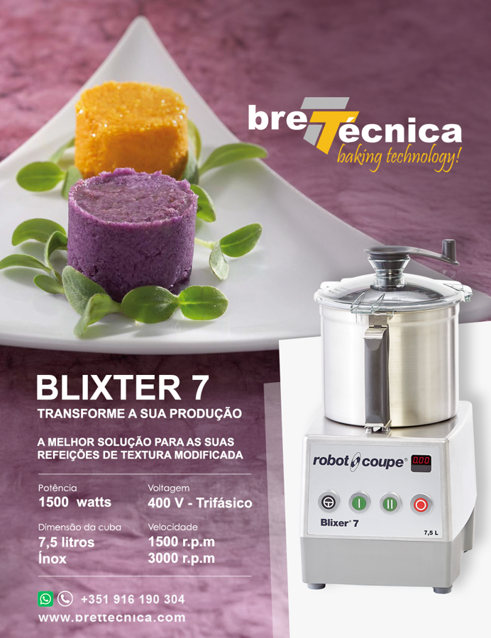 Eleve a sua produção alimentar com o Blixer 7!